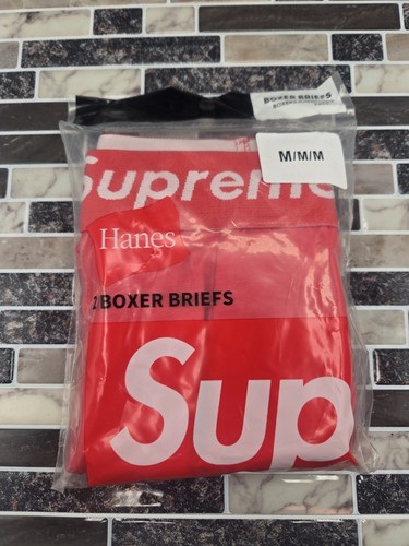 Mens supreme red boxers briefs - red,