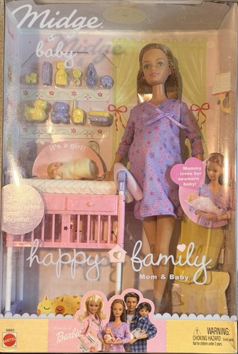Mattel midge baby happy - midge,